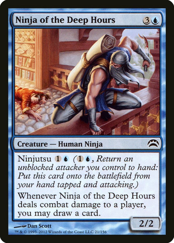 Ninja of the Deep Hours [Planechase 2012] | Card Merchant Takapuna