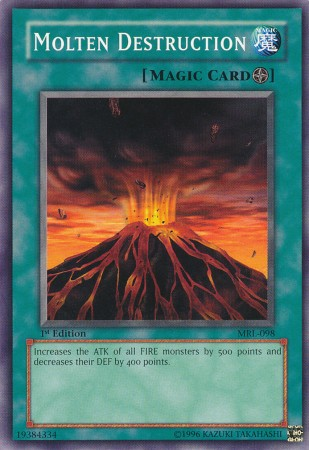 Molten Destruction [MRL-098] Common | Card Merchant Takapuna