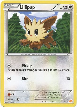 Lillipup (1/30) [Black & White: Trainer Kit - Excadrill] | Card Merchant Takapuna