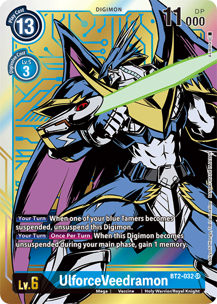 UlforceVeedramon [BT2-032] (Alternate Art) [Release Special Booster Ver.1.5] | Card Merchant Takapuna