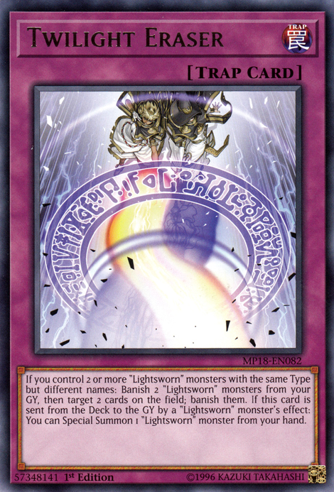 Twilight Eraser [MP18-EN082] Rare | Card Merchant Takapuna