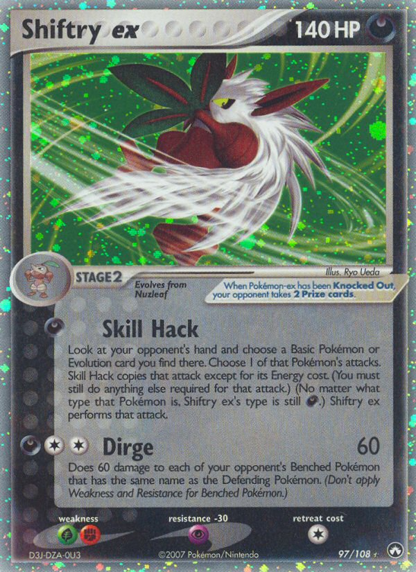 Shiftry ex (97/108) [EX: Power Keepers] | Card Merchant Takapuna