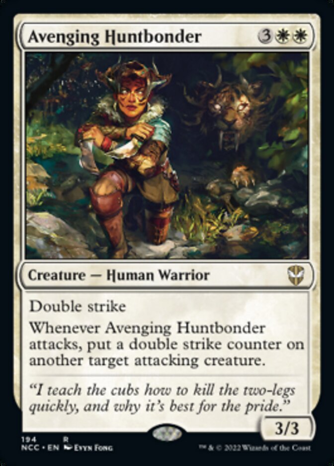 Avenging Huntbonder [Streets of New Capenna Commander] | Card Merchant Takapuna