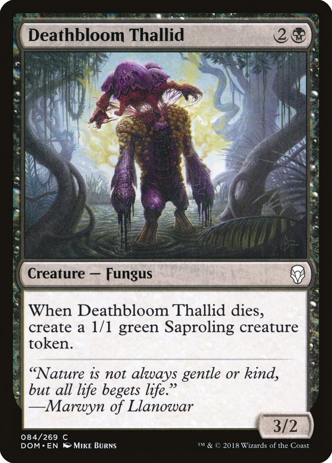 Deathbloom Thallid [Dominaria] | Card Merchant Takapuna