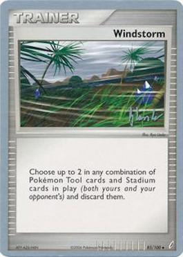 Windstorm (85/100) (Empotech - Dylan Lefavour) [World Championships 2008] | Card Merchant Takapuna