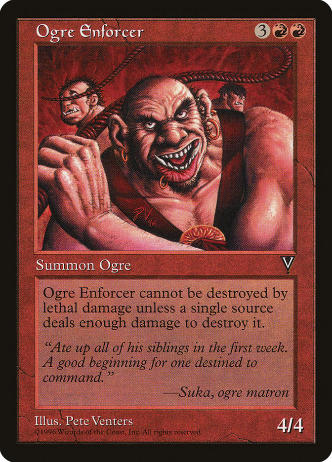 Ogre Enforcer [Visions] | Card Merchant Takapuna