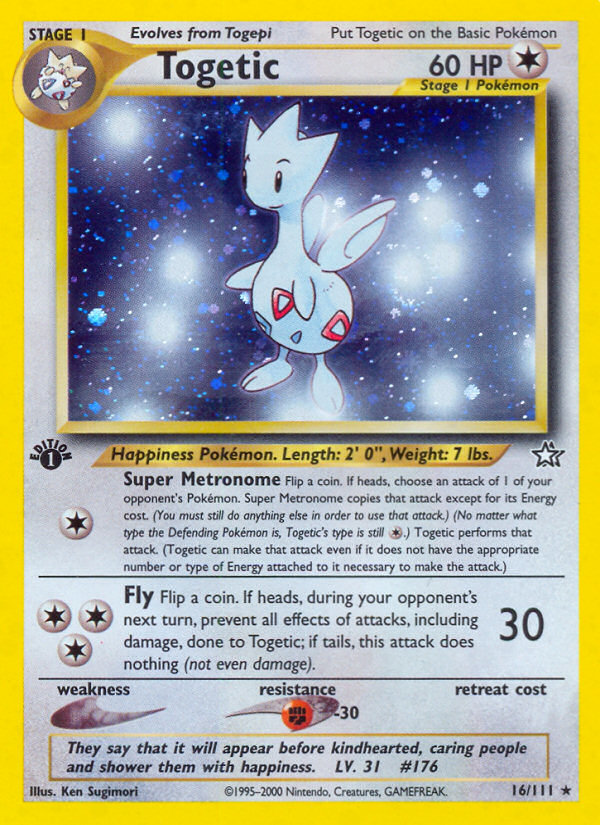 Togetic (16/111) [Neo Genesis 1st Edition] | Card Merchant Takapuna