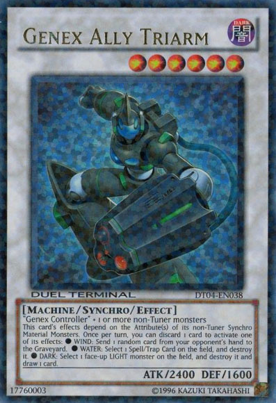 Genex Ally Triarm [DT04-EN038] Ultra Rare | Card Merchant Takapuna