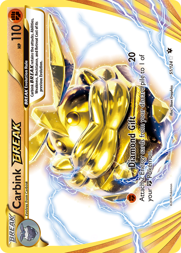 Carbink BREAK (51/124) [XY: Fates Collide] | Card Merchant Takapuna