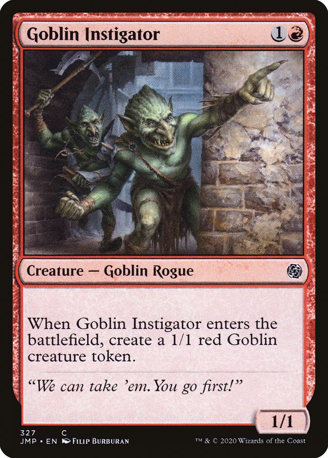 Goblin Instigator [Jumpstart] | Card Merchant Takapuna