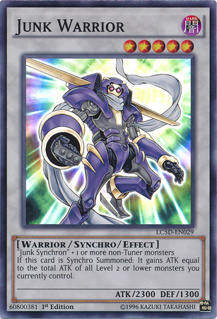 Junk Warrior [LC5D-EN029] Super Rare | Card Merchant Takapuna