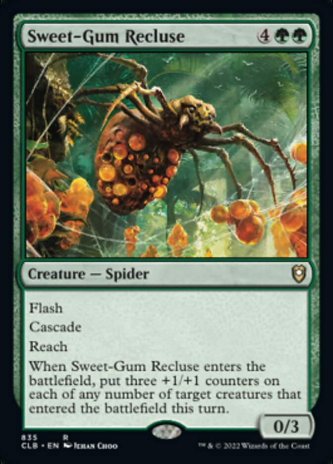 Sweet-Gum Recluse [Commander Legends: Battle for Baldur's Gate] | Card Merchant Takapuna