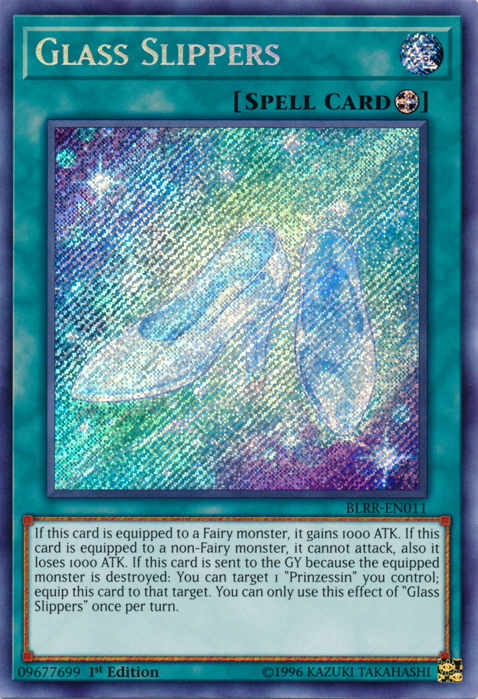 Glass Slippers [BLRR-EN011] Secret Rare | Card Merchant Takapuna