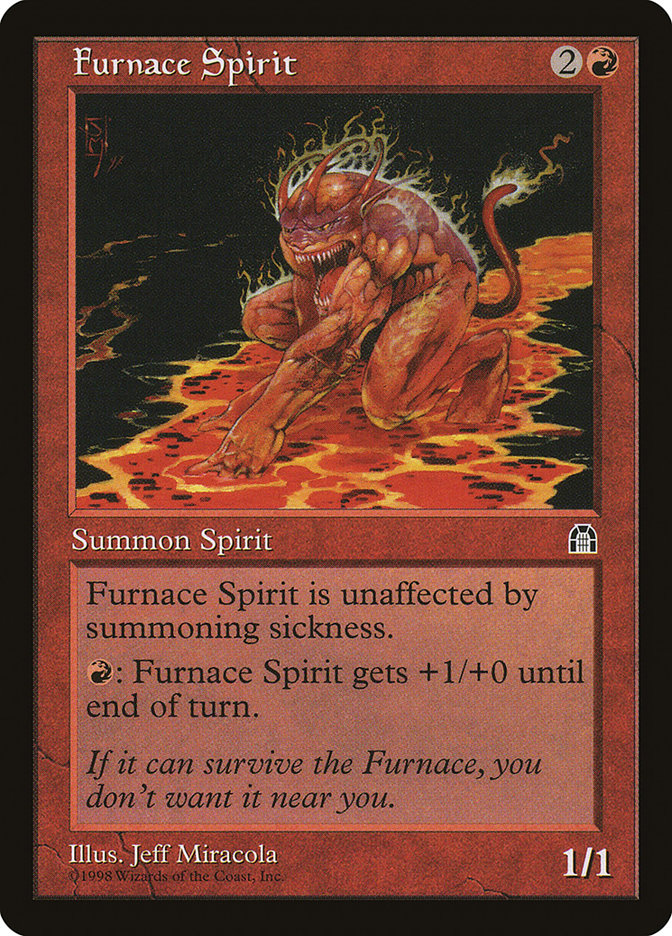 Furnace Spirit [Stronghold] | Card Merchant Takapuna