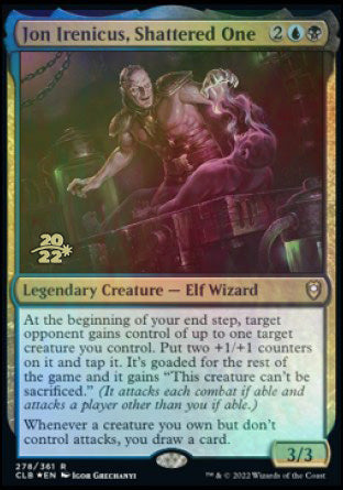 Jon Irenicus, Shattered One [Commander Legends: Battle for Baldur's Gate Prerelease Promos] | Card Merchant Takapuna