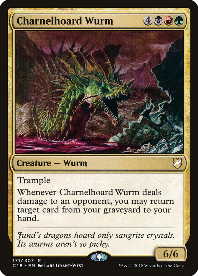 Charnelhoard Wurm [Commander 2018] | Card Merchant Takapuna