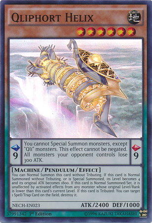 Qliphort Helix [NECH-EN023] Super Rare | Card Merchant Takapuna