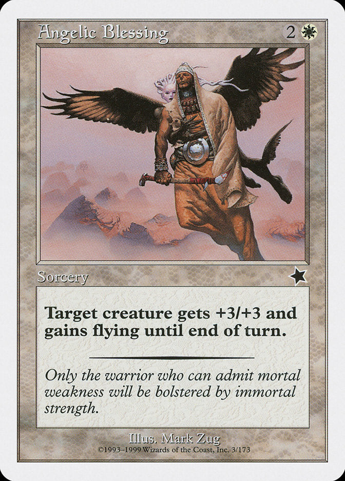 Angelic Blessing [Starter 1999] | Card Merchant Takapuna