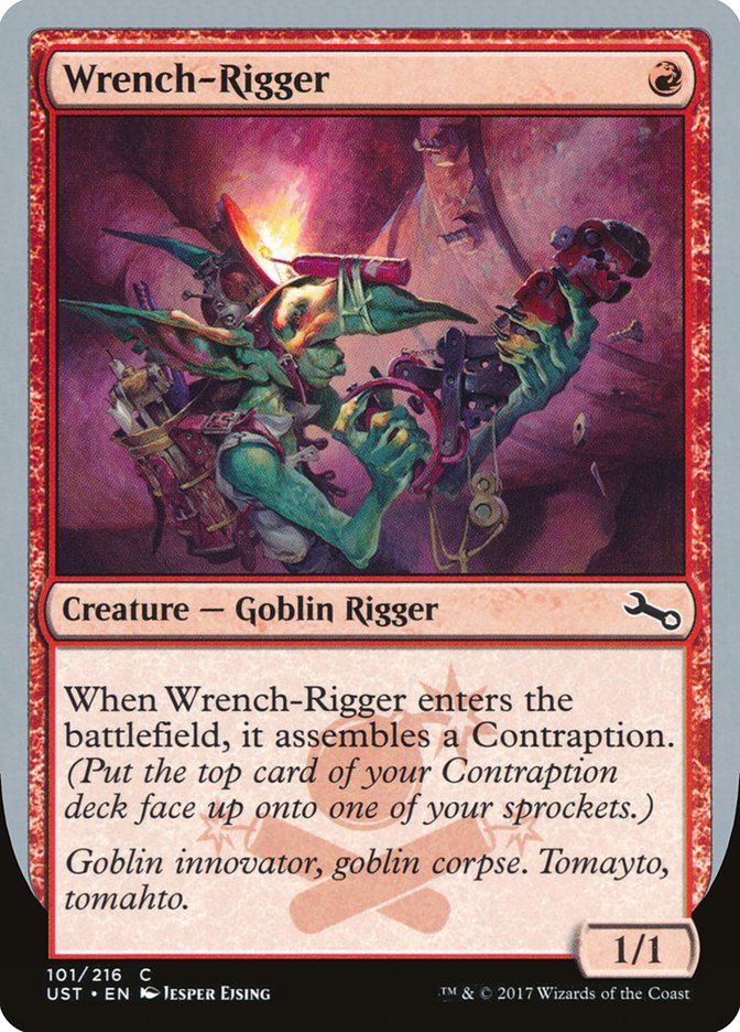 Wrench-Rigger [Unstable] | Card Merchant Takapuna