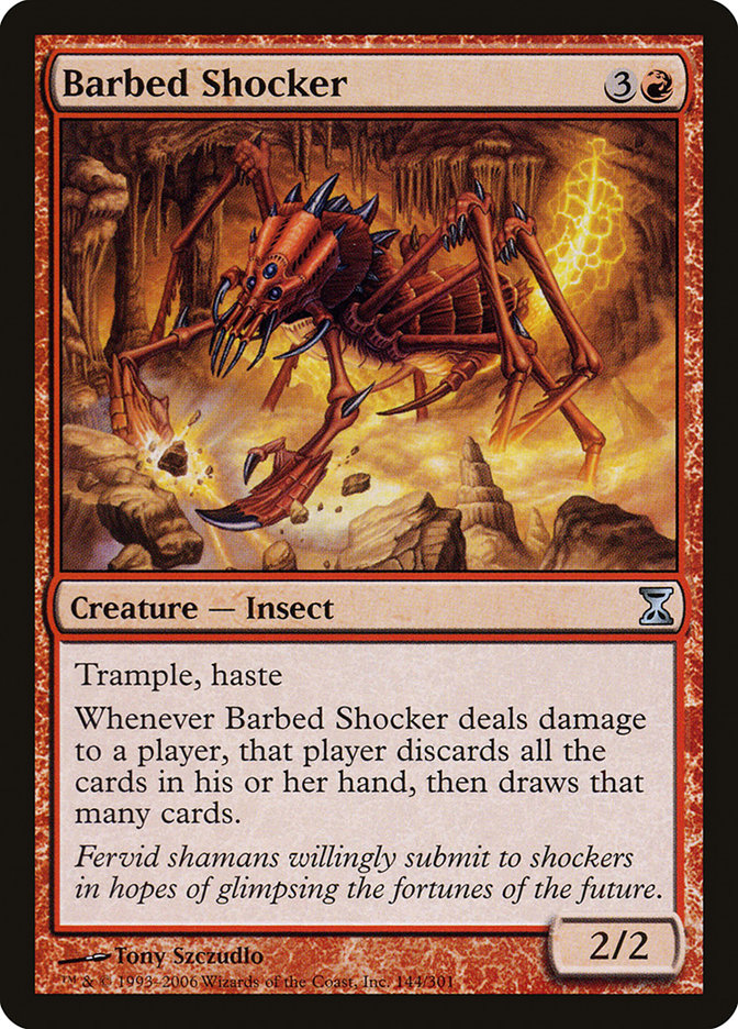 Barbed Shocker [Time Spiral] | Card Merchant Takapuna