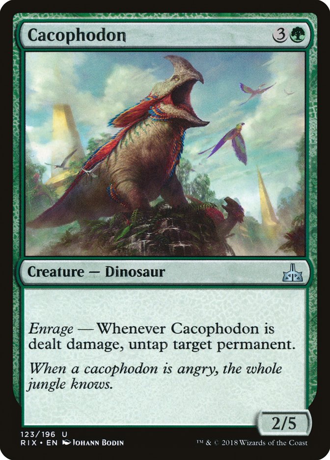 Cacophodon [Rivals of Ixalan] | Card Merchant Takapuna