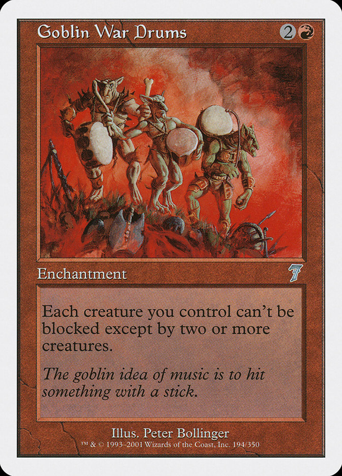 Goblin War Drums [Seventh Edition] | Card Merchant Takapuna