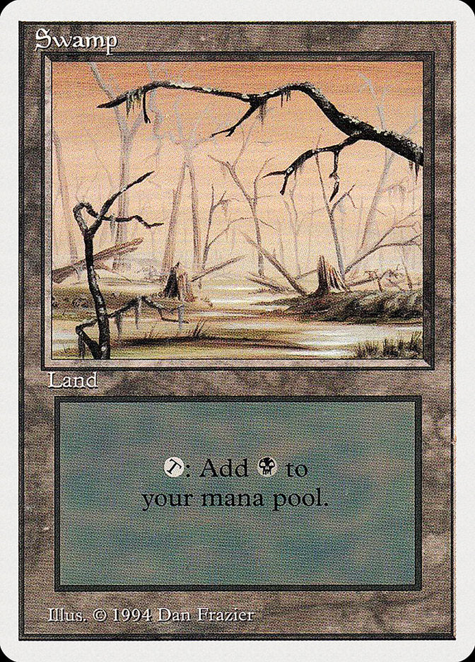 Swamp (299) [Summer Magic / Edgar] | Card Merchant Takapuna