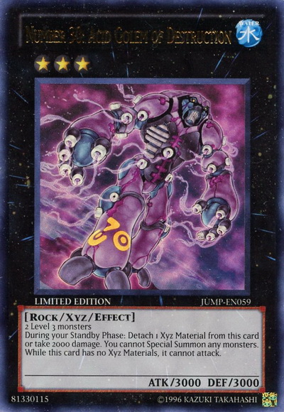 Number 30: Acid Golem of Destruction [JUMP-EN059] Ultra Rare | Card Merchant Takapuna