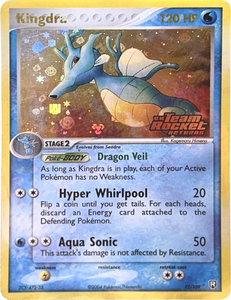 Kingdra (12/109) (Stamped) [EX: Team Rocket Returns] | Card Merchant Takapuna