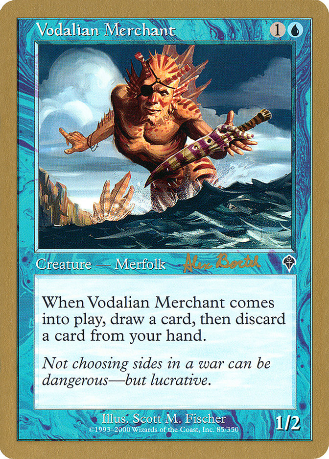 Vodalian Merchant (Alex Borteh) [World Championship Decks 2001] | Card Merchant Takapuna