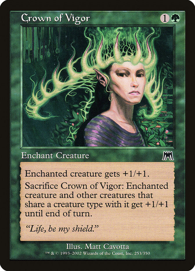 Crown of Vigor [Onslaught] | Card Merchant Takapuna