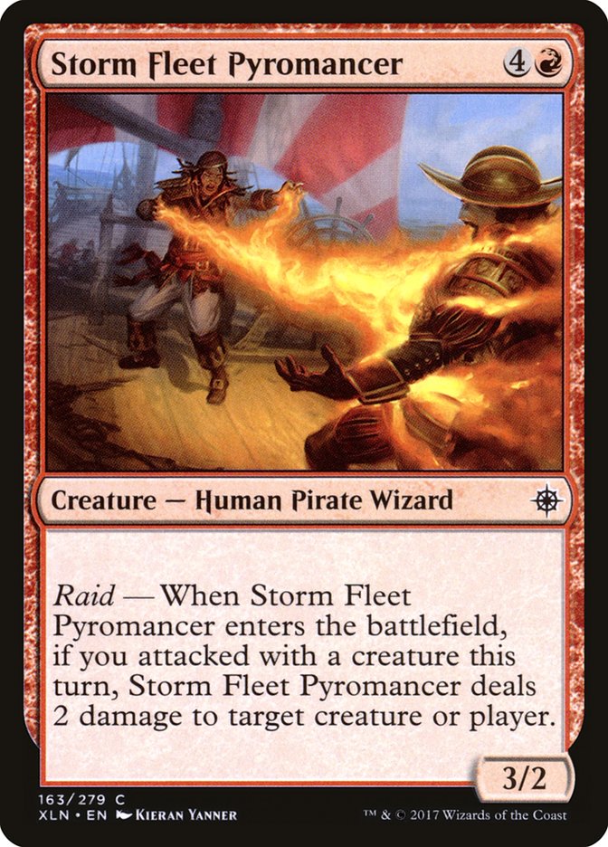 Storm Fleet Pyromancer [Ixalan] | Card Merchant Takapuna