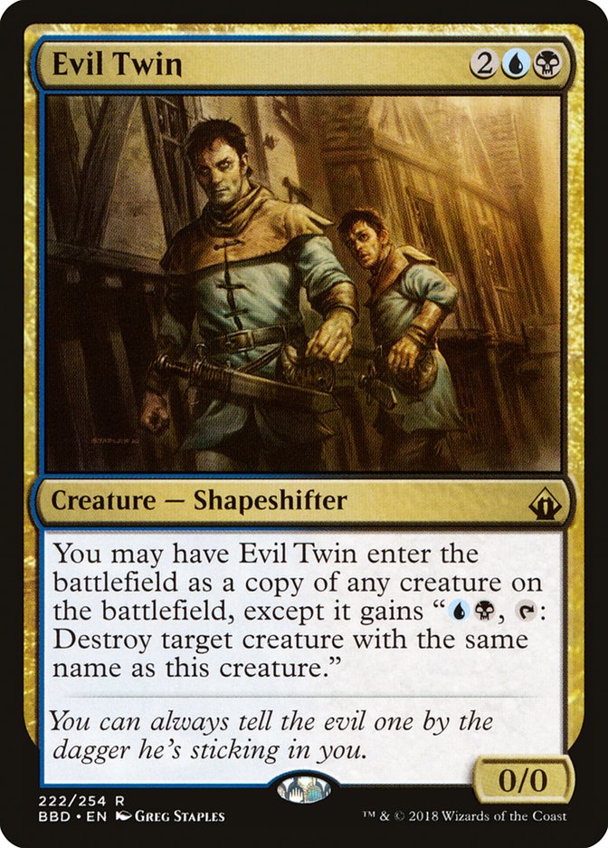 Evil Twin [Battlebond] | Card Merchant Takapuna