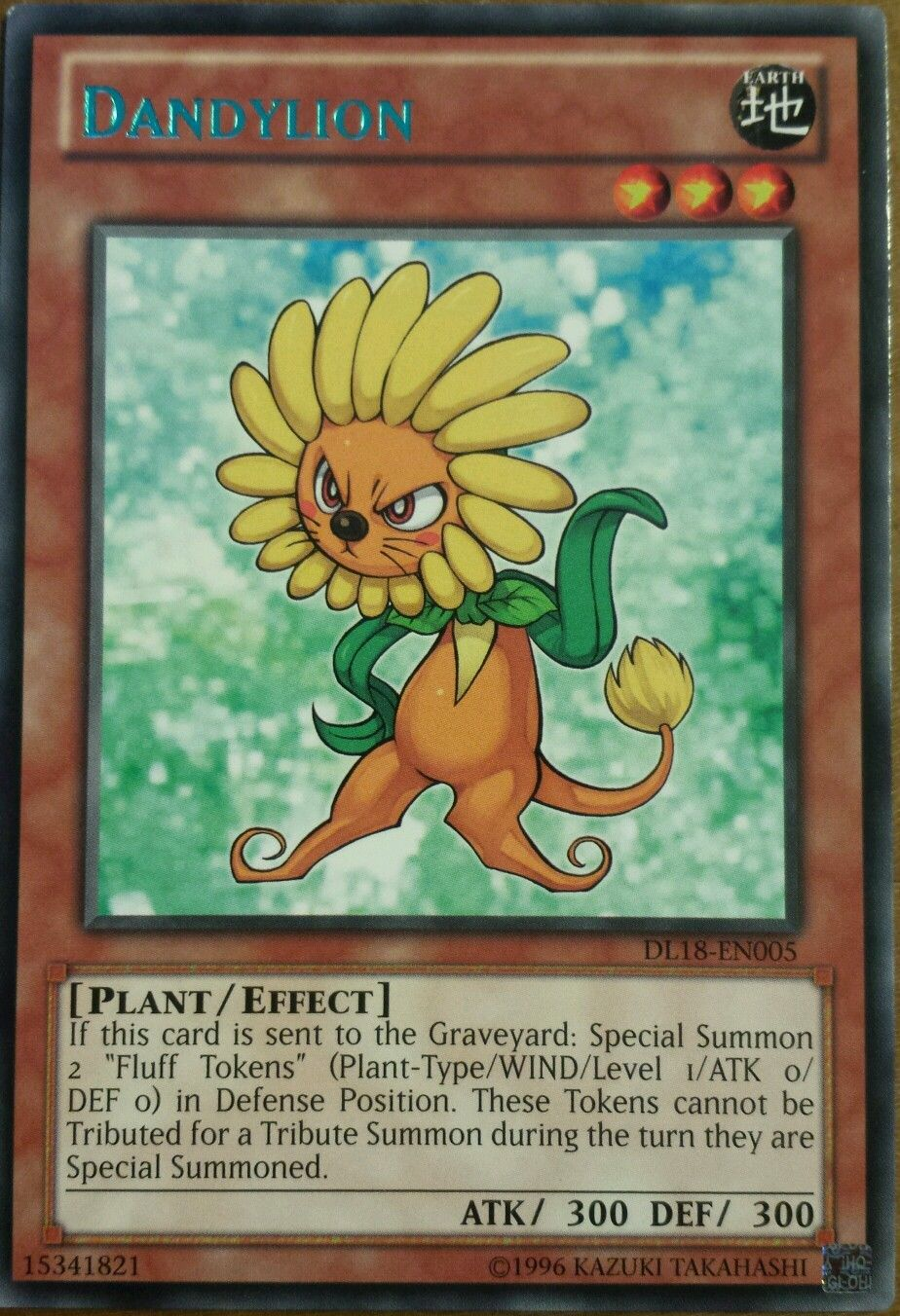 Dandylion (Green) [DL18-EN005] Rare | Card Merchant Takapuna