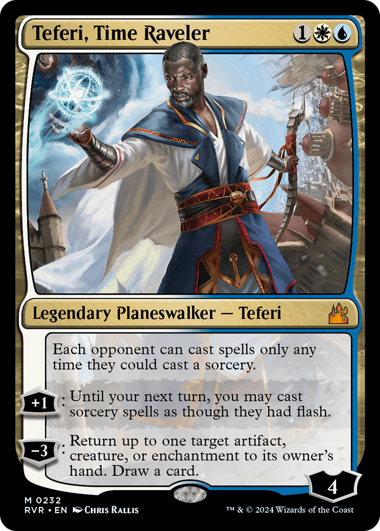 Teferi, Time Raveler [Ravnica Remastered] | Card Merchant Takapuna