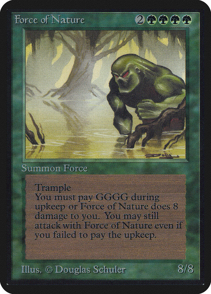 Force of Nature [Alpha Edition] | Card Merchant Takapuna