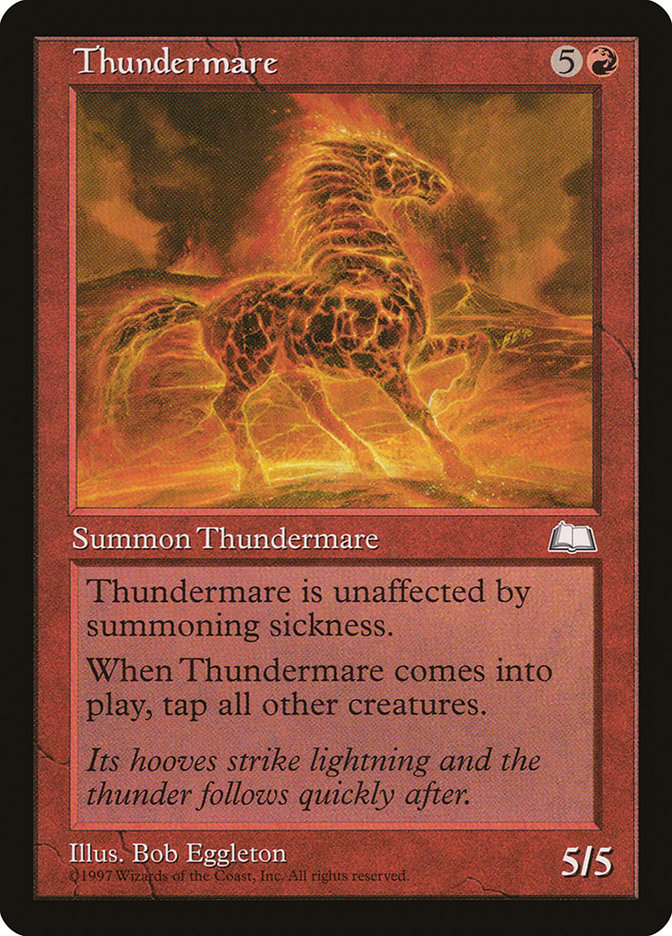 Thundermare [Weatherlight] | Card Merchant Takapuna