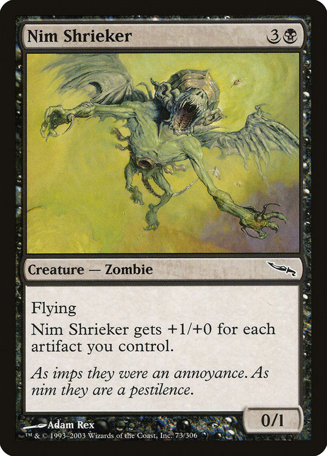 Nim Shrieker [Mirrodin] | Card Merchant Takapuna