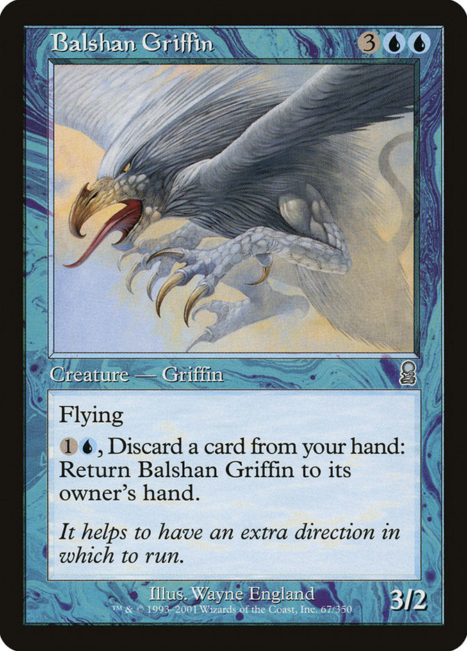 Balshan Griffin [Odyssey] | Card Merchant Takapuna