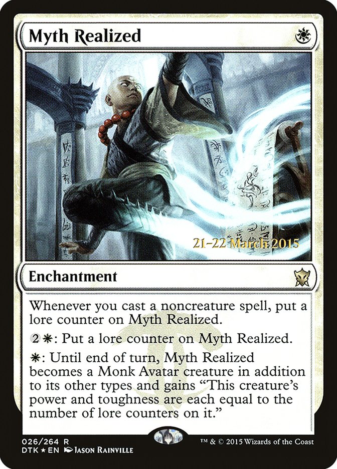 Myth Realized [Dragons of Tarkir Prerelease Promos] | Card Merchant Takapuna