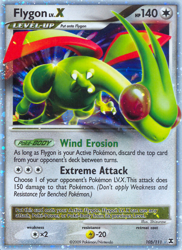 Flygon LV.X (105/111) [Platinum: Rising Rivals] | Card Merchant Takapuna