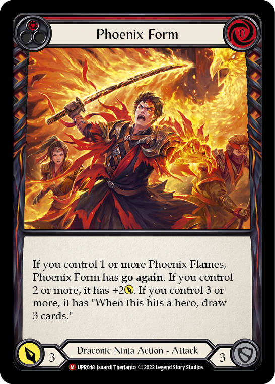 Phoenix Form [UPR048] (Uprising)  Rainbow Foil | Card Merchant Takapuna