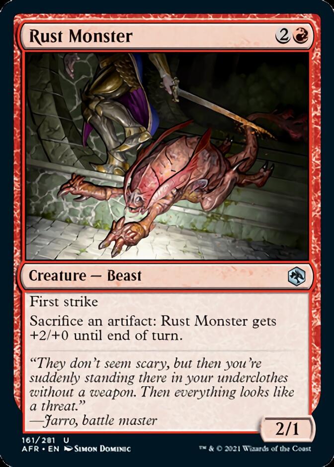 Rust Monster [Dungeons & Dragons: Adventures in the Forgotten Realms] | Card Merchant Takapuna