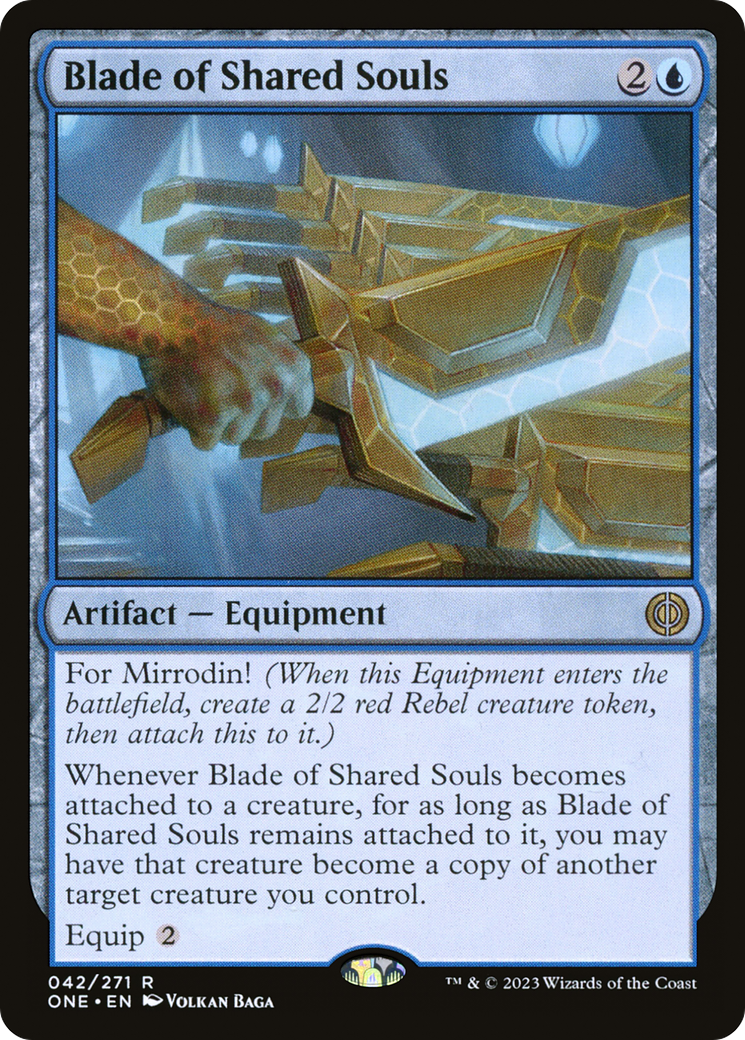 Blade of Shared Souls [Phyrexia: All Will Be One] | Card Merchant Takapuna