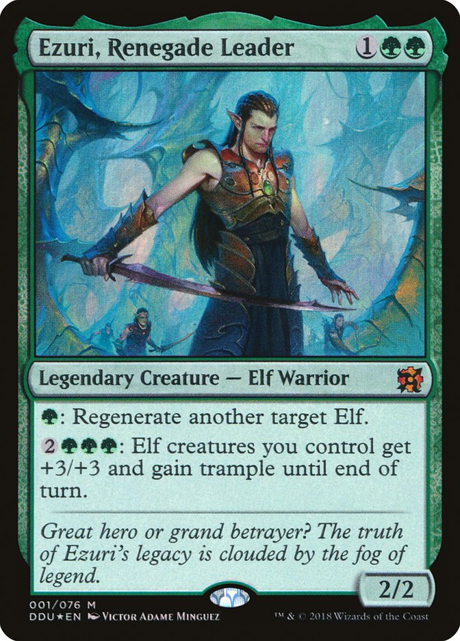 Ezuri, Renegade Leader [Duel Decks: Elves vs. Inventors] | Card Merchant Takapuna