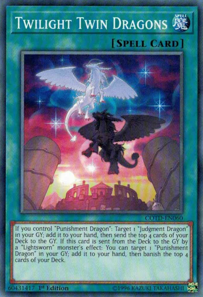 Twilight Twin Dragons [COTD-EN060] Common | Card Merchant Takapuna