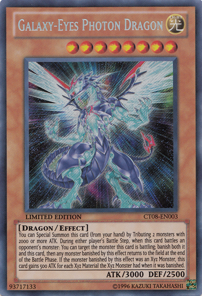 Galaxy-Eyes Photon Dragon [CT08-EN003] Secret Rare | Card Merchant Takapuna