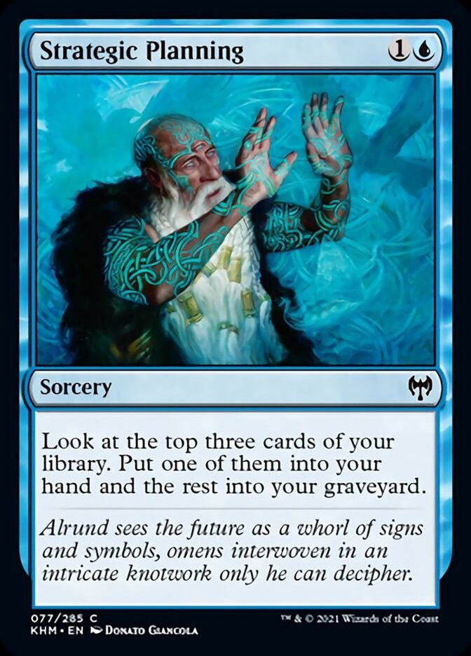 Strategic Planning [Kaldheim] | Card Merchant Takapuna