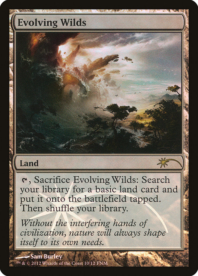 Evolving Wilds [Friday Night Magic 2012] | Card Merchant Takapuna