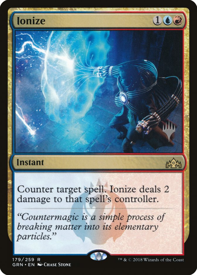 Ionize (Promo Pack) [Guilds of Ravnica Promos] | Card Merchant Takapuna